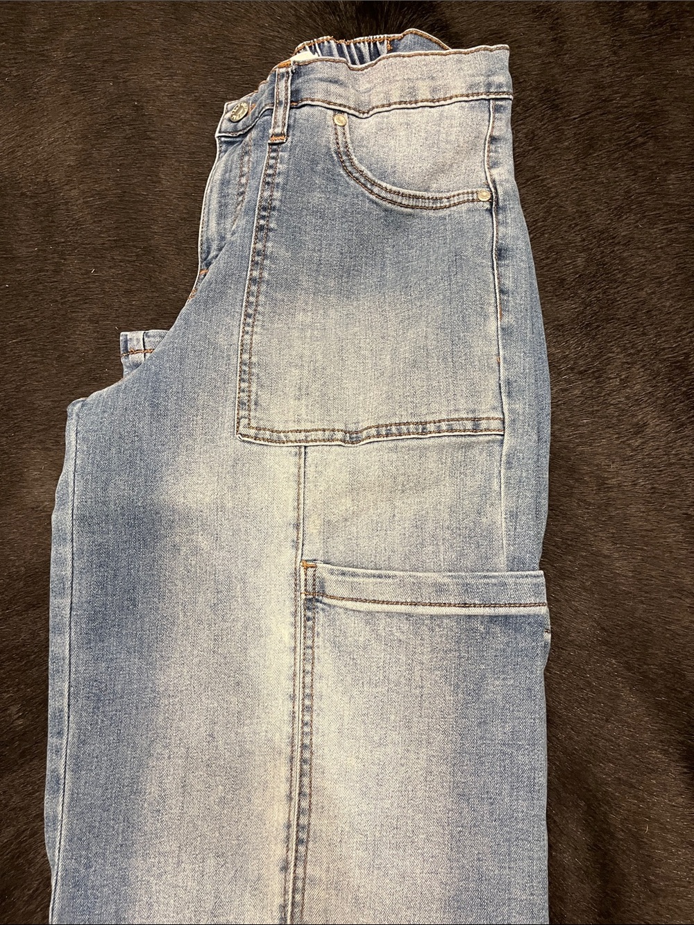 Celebrity Pink Mid-rise Wide Leg Jeans - Picture 2 of 10